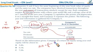 R26 - Long Lived Assets (Curriculum EOC Questions)