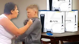 Kid STEALS MOMS Credit Card to Buy PS5 (BIG MISTAKE)
