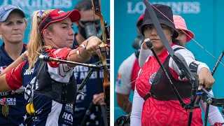 USA v Mexico – recurve women's team gold | Final Olympic qualifier 2021