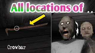 All locations of crowbar in granny chapter 2 • all places of crowbar in granny chapter 2