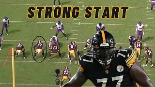 Film Room: Broderick Jones STARS in First Career Steelers Start