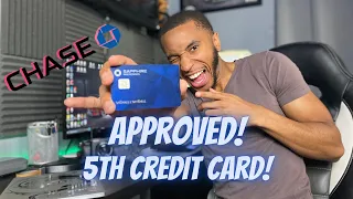 I Got The Chase Sapphire Preferred Credit Card!