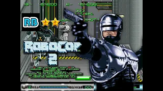 1991 [60fps] Robocop 2 (Euro) 1908500pts Nomiss ALL