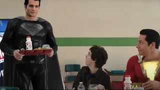 Henry Cavill as Superman With Black Suit - Leaked Deleted Scene | Shazam (2019) Ultra HD 4K