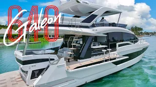 Exclusive Look Inside the Stunning 2022 Galeon 640 Fly Charter Yacht – Unveiling Luxury at Sea!