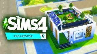 Building an ECO CUBE Home - The Sims 4 Eco Lifestyle