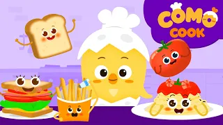 Kids animation | Fun cooking time! How to make Spaghetti + More episodes 13min | Como Cook