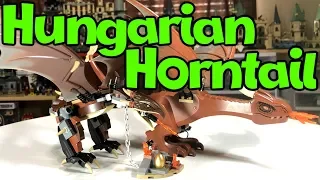 LEGO Harry Potter Hungarian Horntail Dragon Comparison