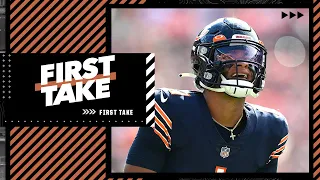 Stephen A. reacts to Justin Fields' 1st start: 'This isn't his fault' | First Take