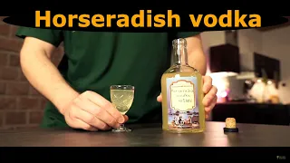 How to drink horseradish vodka