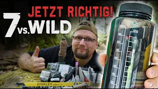 7 Vs. Wild Flasche 2.0 | riesen Messer + Säge | Die perfekte Ausrüstung für Staffel 3