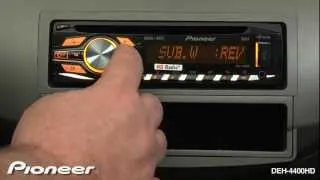 How To - DEH-4400HD - Subwoofer Control