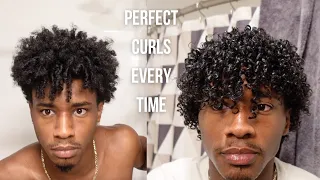CURLY HAIR ROUTINE 2022 | perfect curls every time
