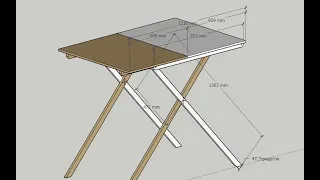 Раскладной стол-верстак