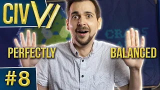 Civ VI: LEWIS MADE A MAP #8 - Lewis Isn't Actually Dominating