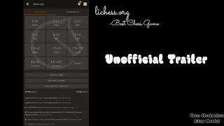 Lichess Unofficial Trailer. @Lichess