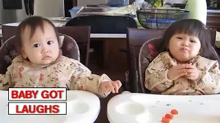 Cute Baby Sisters Compilation! | Funny Baby Videos 2018