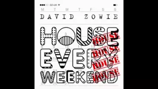 David Zowie - 'House Every Weekend' (Loadstar Remix)