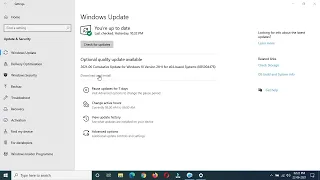 Windows 10 Cumulative Update For Version 21H1 x64 Based Systems