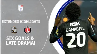 SIX GOALS & LATE DRAMA! | Port Vale v Charlton Athletic extended highlights