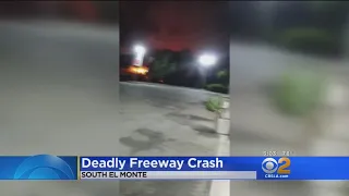 2 Drivers Killed In Fiery Crash In El Monte