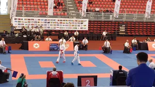 Radjenovic Nina sui vs Yin Xiaoyan chn - Female Kumite -61 Kg - Serie A Santiago 2020