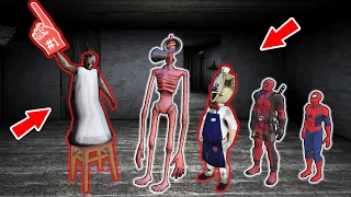 Granny vs Siren Head vs Deadpool vs Spiderman - funny horror animation parody (p.30)