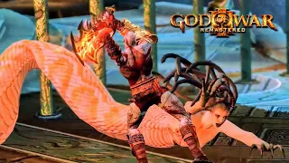 Kratos Kills All Medusa Scenes - God of War 3 Remastered