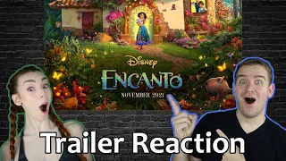 Is The House Alive?!? Encanto Trailer Reaction!