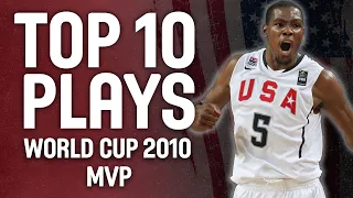 Kevin Durant 🇺🇸  MVP - Top 10 Plays 🏀 | FIBA Basketball World Cup 2010