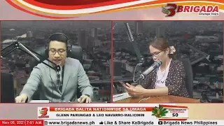 Brigada Balita Nationwide Sa Umaga | November 6,  2021