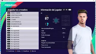 Como ponerle rostros, caras, face a Jugadores con y sin ID, PES 21. eFootball PES 2021 SEASON UPDATE