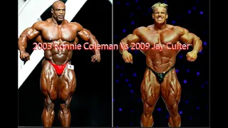 Ronnie Coleman (2003) vs Jay Cutler (2009)