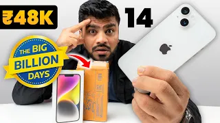 iPhone 14 Unboxing - Flipkart Big Billion Day Sale Unit | Fake or Fraud?? | A15 Bionic | Beast🔥
