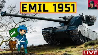 🔥 EMIL 1951 - "КРАН" на МИНИМАЛКАХ | ФАРМ 😂 World of Tanks