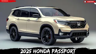 Discover the 2025 HONDA PASSPORT -Ultimate SUV Review