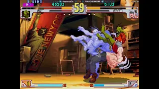 SFIII 3RD STRIKE: Heavenof3s ( URIEN, ORO ) VS PIKACHUAKUMA ( ALEX ) FIGHTCADE FT5 SET