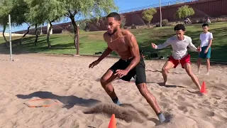 Sand Workout / How to get Faster + Jump Higher