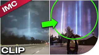 What is this mysterious light in the sky?