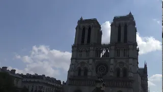 Outside Notre dame 13th April 2019 (2 days before the fire)