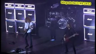 Megadeth - Buenos Aires, Argentina 13-09-2012 - Devils Island (edirol R-09 HR Audio)