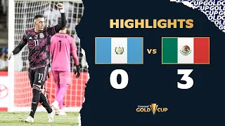 Highlights: Guatemala 0-3 Mexico Gold Cup 2021