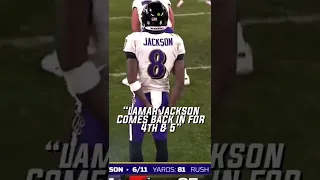 Lamar Jackson Came Back From Taking A 💩 #shorts