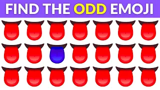 Find The Odd Emoji | Emoji Quiz