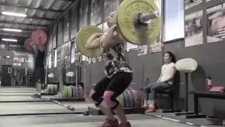 Olympic Weightlifting 9-8-14 - Clean Complex, Halting Clean Deadlift, Front Squat