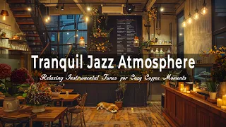 Tranquil Jazz Atmosphere☕ Relaxing Instrumental Tunes for Cozy Coffee Moments