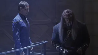 Kolos Defend Captain Archer In A Klingon Court