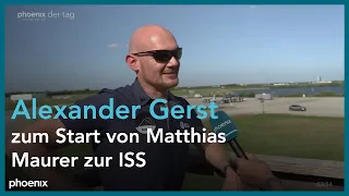 Michael Krons im Gespräch mit Alexander Gerst zum Start von Matthias Maurer zur ISS am 31.10.21