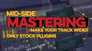 Mid-Side Mastering Trick | Only Stock Plugins | Enhance Your Master | FL Studio Tutorial | #SHORTS