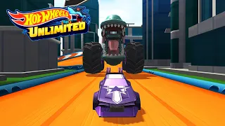 HOT WHEELS UNLIMITED 2 - Unlocked Dawgzilla, Mad Manga & Futurismo